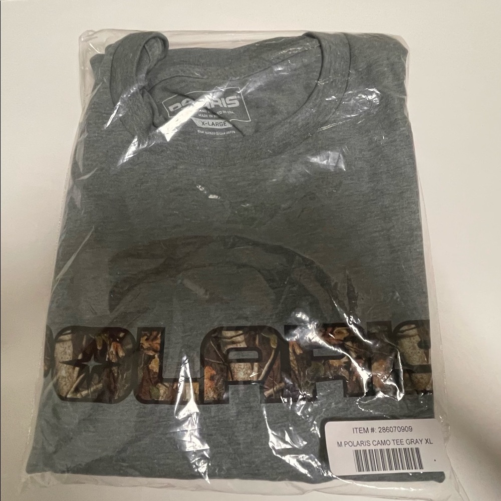 Polaris Camo Tee T-Shirt Gray XL